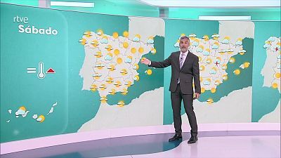 Chubascos y tormentas fuertes en el interior peninsular, tal vez muy fuertes y con granizo en el sudeste