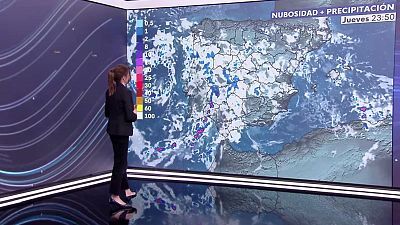 Chubascos y tormentas fuertes y persistentes en amplias zonas del cuadrante nordeste peninsular y Andalucía occidental