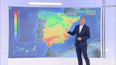 Chubascos y tormentas localmente fuertes a primeras horas en litorales catalanes, sin descartar norte de Baleares