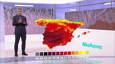 Chubascos y tormentas localmente fuertes al final de la tarde en el litoral norte de Alicante y sur de Valencia