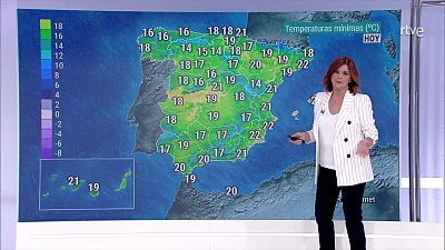 Chubascos y tormentas localmente fuertes en Andalucía e interior noroeste, sin descartarlas en otras zonas del centro y norte, localmente acompañados de granizo en el norte