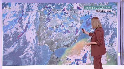 Chubascos y tormentas localmente fuertes en puntos de la mitad sur, Pirineo oriental e Ibérica oriental