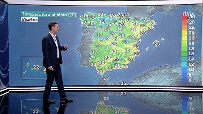 Chubascos y tormentas localmente fuertes y con granizo en la Cantábrica, la Ibérica y Pirineos