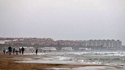 Cielos nubosos con precipitaciones localmente fuertes en el sureste peninsular e Ibiza