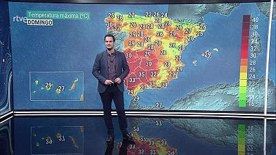 Cielos nubosos o con intervalos nubosos en Mallorca, Menorca y este de Cataluña esperándose chubascos y tormentas