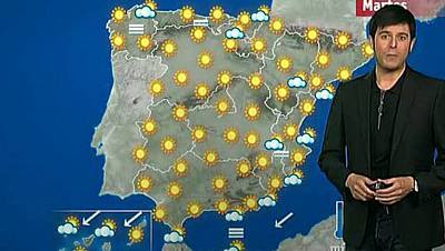 Comienzan a subir las temperaturas, nubes en el Mediterráneo y nieblas en Galicia