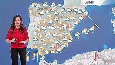 Continúan las lluvias en Cataluña, aunque con menos intensidad