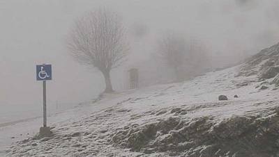 Cota de nieve bajando hasta los 1.100 metros en Galicia y Cantábrico occidental