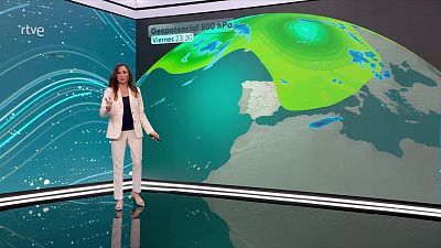 Descenso de las temperaturas máximas en la mayor parte de la Península