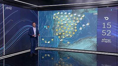 Descenso notable de las temperaturas en amplias zonas del interior peninsular y Mallorca