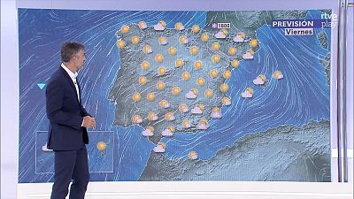 Descenso notable de las temperaturas en el interior sudeste peninsular