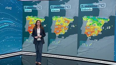 Descenso notable de las temperaturas máximas en el nordeste