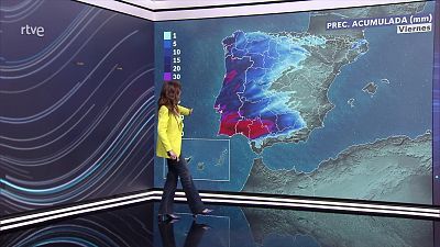 Descenso notable de las temperaturas máximas