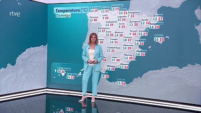 Descensos moderados de las máximas en la mitad sur peninsular y Baleares