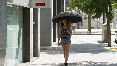 El calor mantiene la alerta a una quincena  de provincias, con máximas de 40º