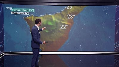 El paso de un frente por el noroeste peninsular, producirá cielos nubosos en Galicia y mitad oeste del Cantábrico