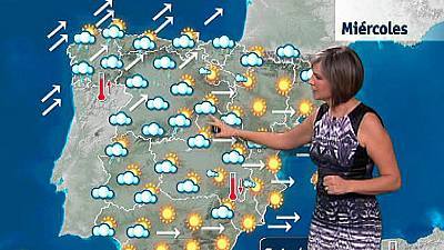 El viento soplará fuerte este miércoles en Galicia, Cantábrico y el área mediterránea