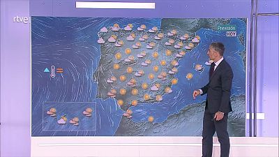 En Canarias, intervalos de viento fuerte y subida notable de las temperaturas