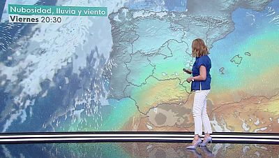 Es probable la presencia de calima en la mitad sudeste peninsular, Ceuta, Melilla y Baleares, más intensa y probable cuanto más al sur. Tampoco se descarta en las Canarias orientales.