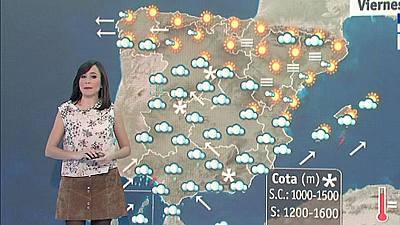 Fuertes lluvias en Andalucía y Extremadura