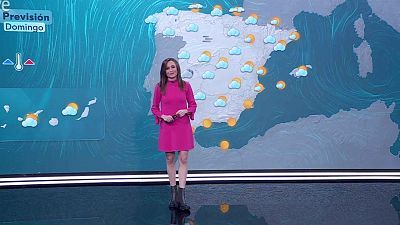 Heladas de moderadas a fuertes en la cordillera Cantábrica, Pirineos e Ibérica