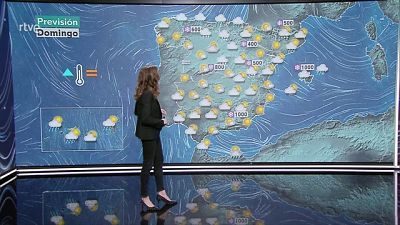 Heladas localmente fuertes en las montañas del centro y norte peninsular