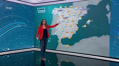 Heladas moderadas en los sistemas montañosos de la mitad norte