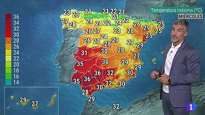 Inestabilidad en el norte y temperaturas sin grandes cambios