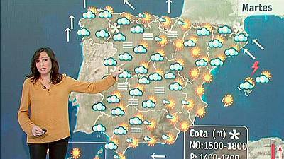 Inestabilidad en Galicia y Cataluña, temperaturas en ascenso