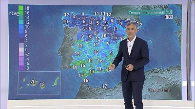 Intervalos de viento fuerte con rachas muy fuertes en litorales del oeste de Galicia, entorno del medio y bajo Ebro y Ampurdán