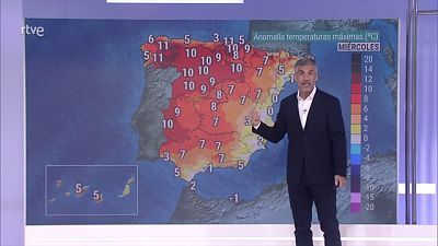 Intervalos de viento fuerte de Levante hasta la tarde en el Estrecho, con rachas muy fuertes, y litorales del sureste peninsular