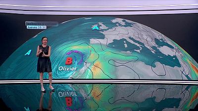 Intervalos de viento fuerte en el entorno del Estrecho