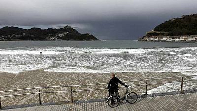 Intervalos de viento fuerte en el litoral de Galicia y Canarias
