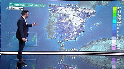 Intervalos de viento fuerte en gran parte del país