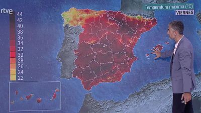 Intervalos de viento fuerte en la costa noroeste de Galicia y en Canarias