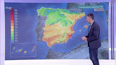 Intervalos de viento fuerte en litorales del área cantábrica. Precipitaciones persistentes en zonas litorales de Cantabria, Pais Vasco y noroeste de Navarra