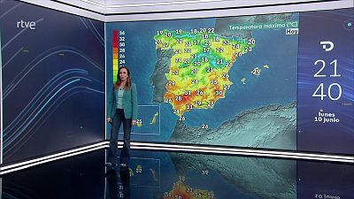 Intervalos de viento fuerte en litorales del oeste de Galicia, Ampurdán, bajo Ebro y Alborán