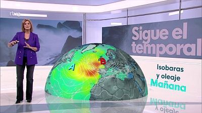 Intervalos de viento fuerte en los tercios norte y este peninsulares y en Baleares