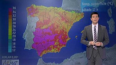 Intervalos nubosos en Galicia, Cantábrico, Estrecho, Melilla y Canarias
