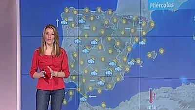 Intervalos nubosos en Galicia, Castilla y León, Andalucía y Extremadura