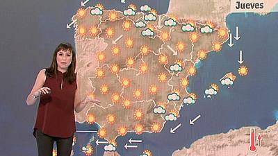 La AEMET prevé para este jueves sol en casi toda España y temperaturas al alza en interior peninsular
