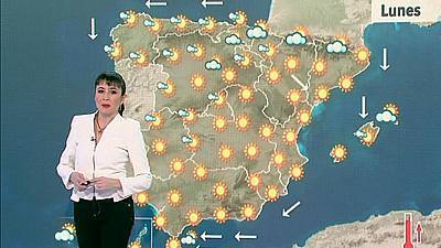 La AEMET prevé para este lunes pocas nubes en la mayor parte de España y temperaturas al alza