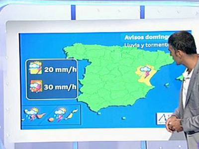 La Comunidad Valenciana y Canarias, en alerta por lluvias - 15/08/10