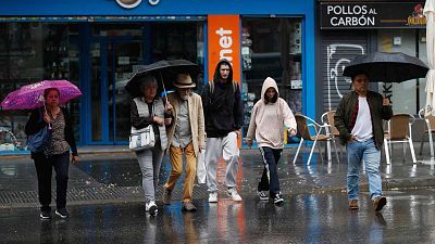 La semana empieza con inestabilidad: fuertes tormentas en el noroeste peninsular y Pirineos