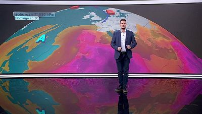 Las máximas ascenderán ligeramente en la mayor parte del país y descensos en Baleares y nordeste de Cataluña