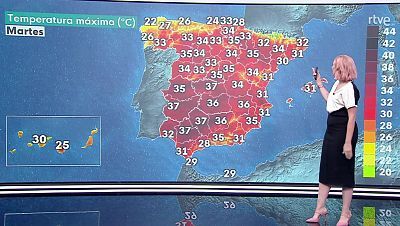 Las máximas se recuperarán en la mitad norte e interiores del este peninsular