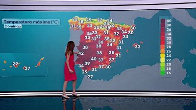 Las máximas superarán 34-36 grados en la vertiente atlántica sur interior, depresiones del sudeste y Gran Canaria