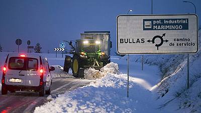 Las nevadas y fuertes precipitaciones continuarán en la comunidad  Valenciana y Baleares