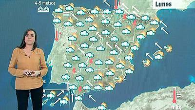 Las precipitaciones persisten con temperaturas en descenso en el interior peninsular y Canarias
