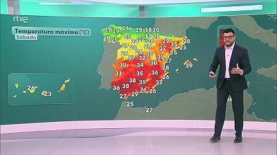 Las temperaturas ascenderán de forma entre ligera y moderada en la Península y Baleares